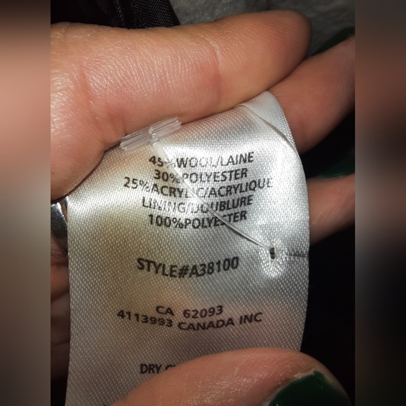 Multi Color Wool blend Coat - Picture 8 of 8